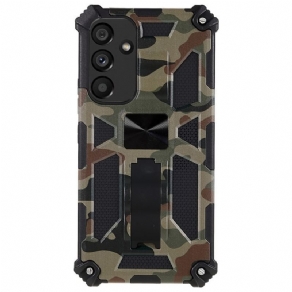 Cover Samsung Galaxy A54 5G Camouflage Aftagelig Støtte