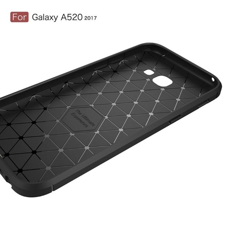 Cover Samsung Galaxy A5 2017 Børstet Kulfiber