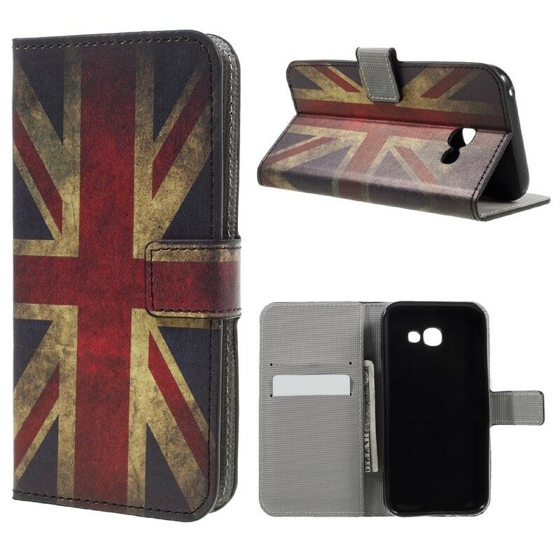 Flip Cover Samsung Galaxy A5 2017 Englands Flag