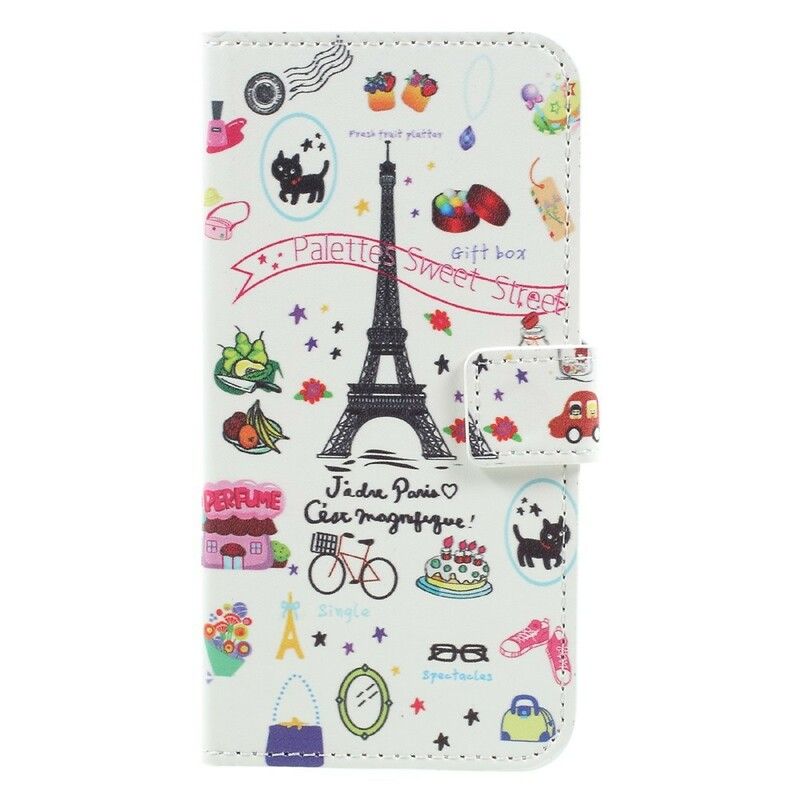 Flip Cover Samsung Galaxy A5 2017 Jeg Elsker Paris