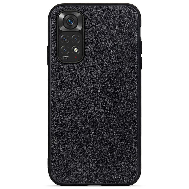 Cover Xiaomi Redmi Note 11 / 11S Ægte Litchi Læder