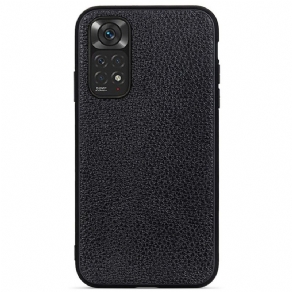 Cover Xiaomi Redmi Note 11 / 11S Ægte Litchi Læder