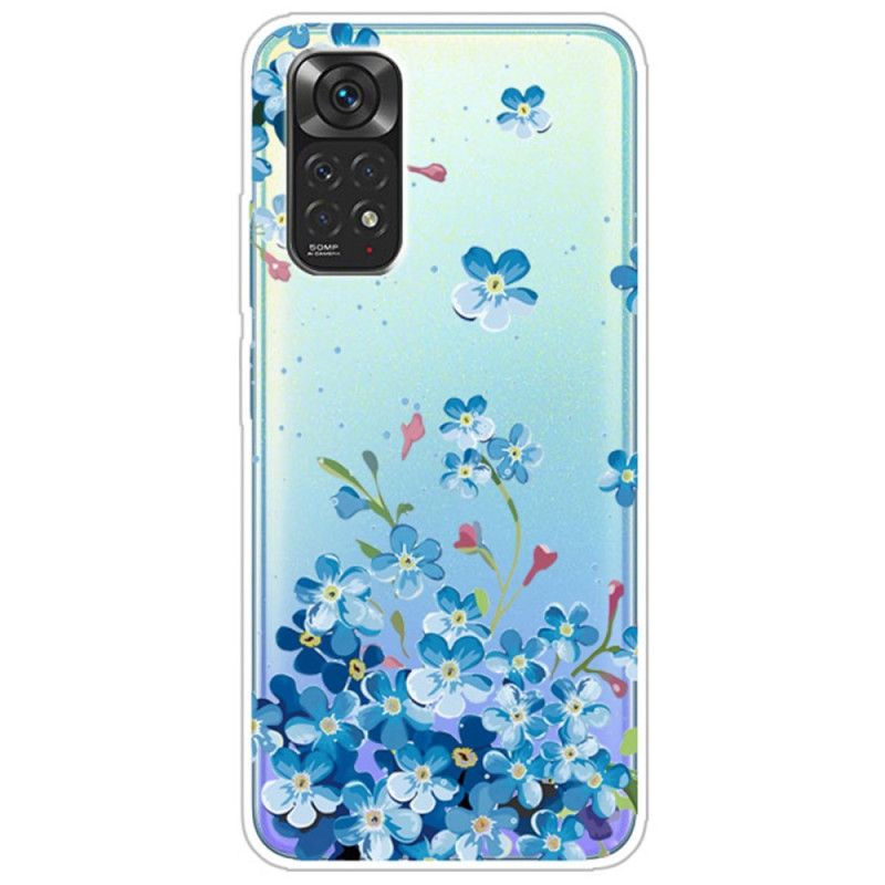 Cover Xiaomi Redmi Note 11 / 11S Buket Blå Blomster