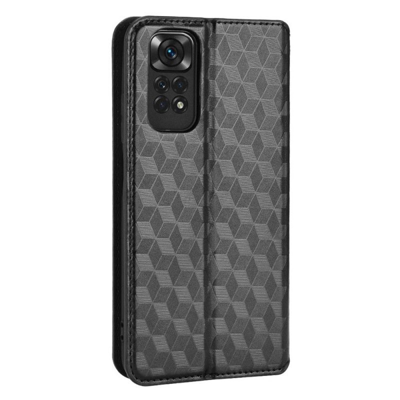 Cover Xiaomi Redmi Note 11 / 11S Flip Cover 3d Diamantlædereffekt