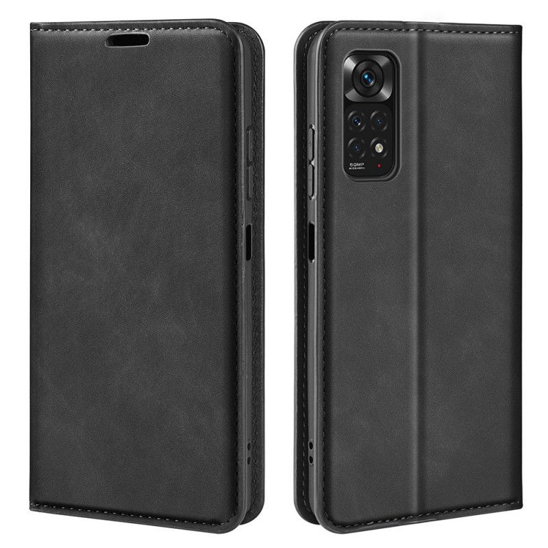 Cover Xiaomi Redmi Note 11 / 11S Flip Cover Lædereffekt