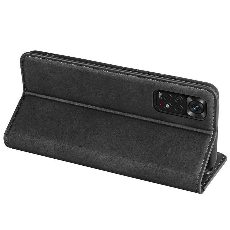 Cover Xiaomi Redmi Note 11 / 11S Flip Cover Lædereffekt