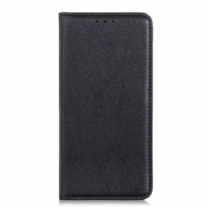 Cover Xiaomi Redmi Note 11 / 11S Flip Cover Tekstureret Litchi Split Læder