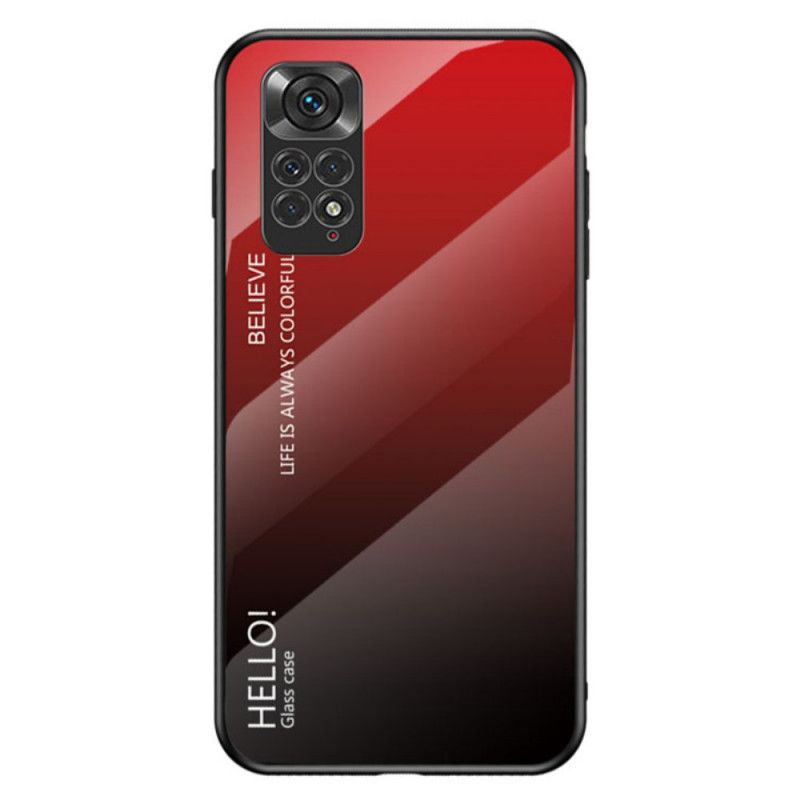 Cover Xiaomi Redmi Note 11 / 11S Hej Hærdet Glas