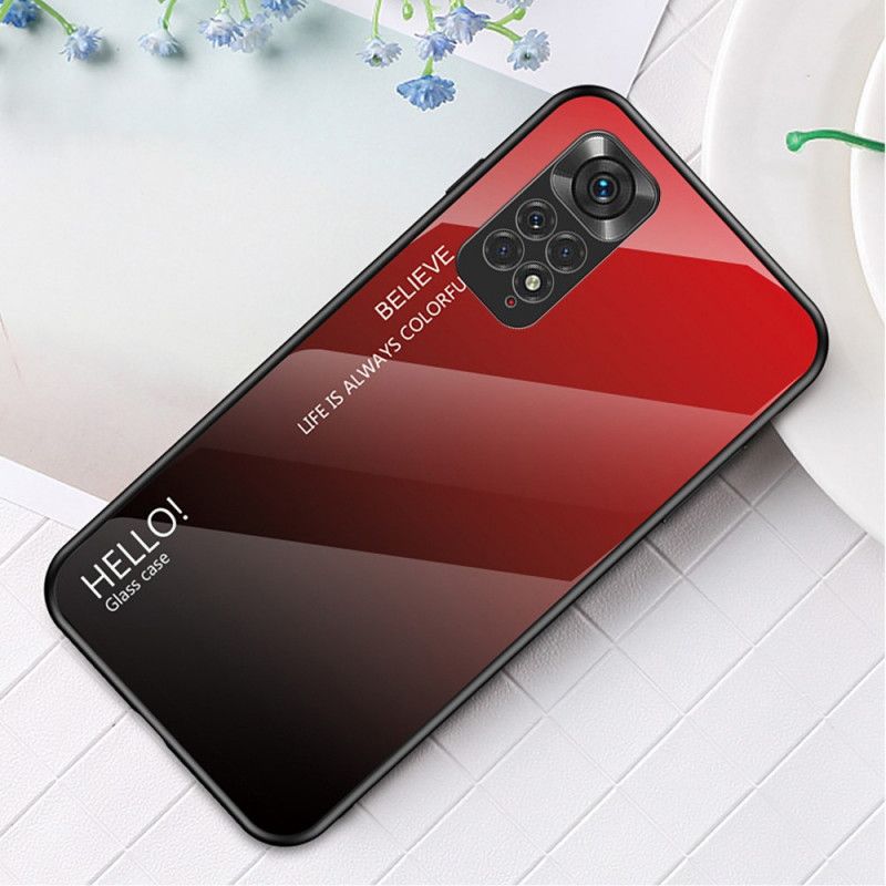 Cover Xiaomi Redmi Note 11 / 11S Hej Hærdet Glas