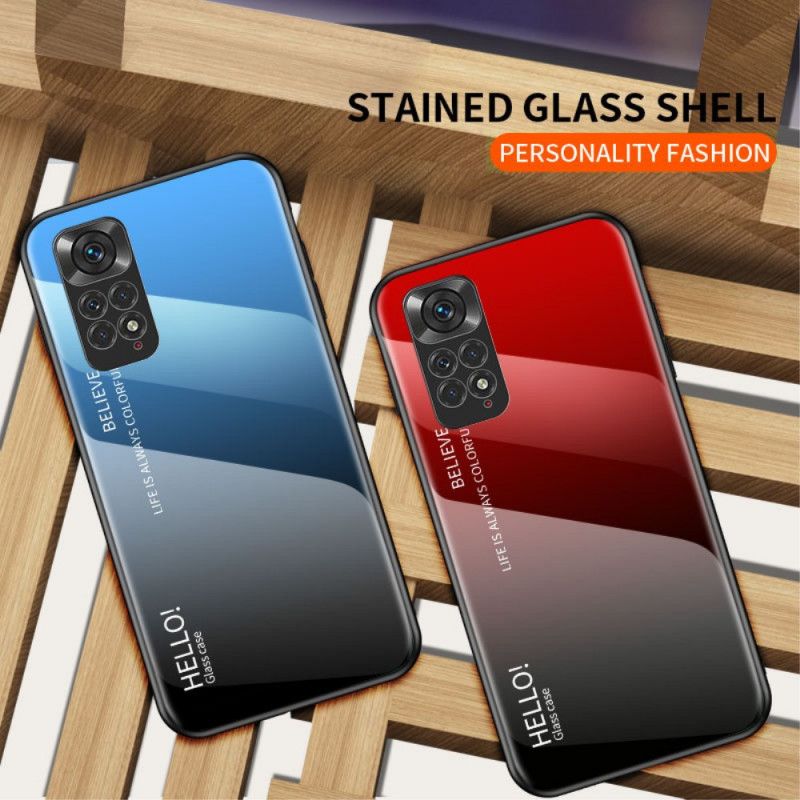 Cover Xiaomi Redmi Note 11 / 11S Hej Hærdet Glas