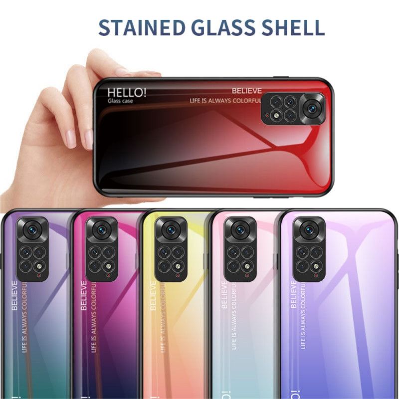 Cover Xiaomi Redmi Note 11 / 11S Hej Hærdet Glas