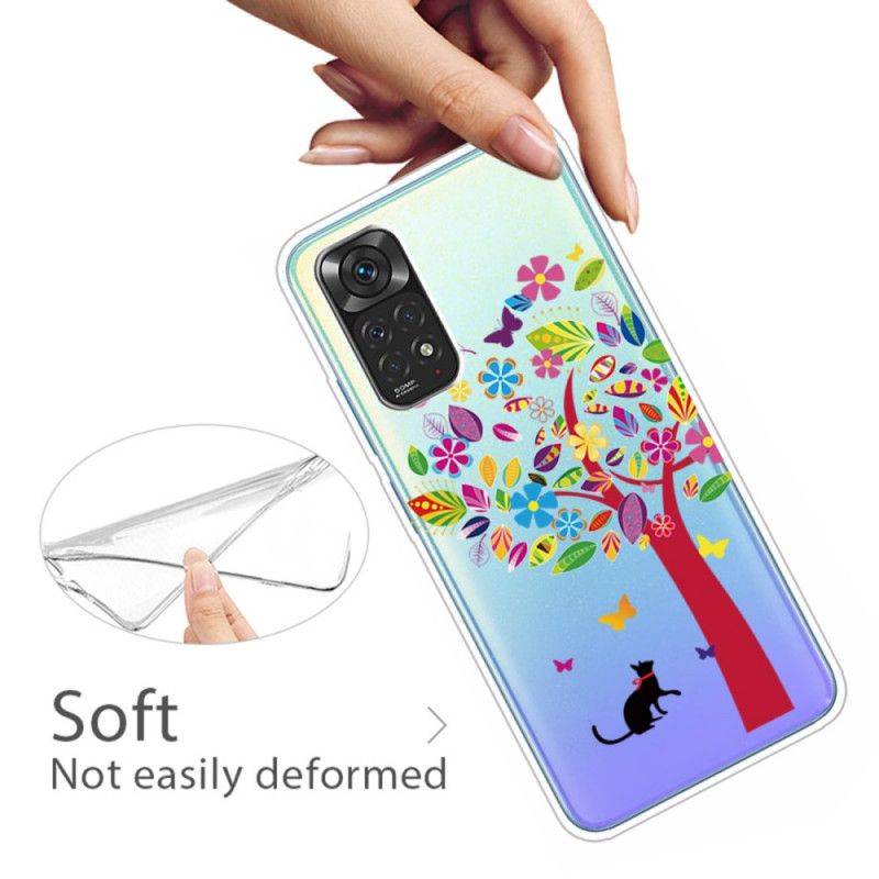 Cover Xiaomi Redmi Note 11 / 11S Kat Under Det Farvede Træ