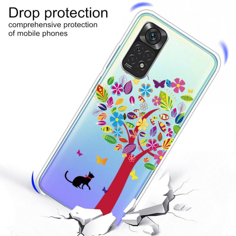 Cover Xiaomi Redmi Note 11 / 11S Kat Under Det Farvede Træ