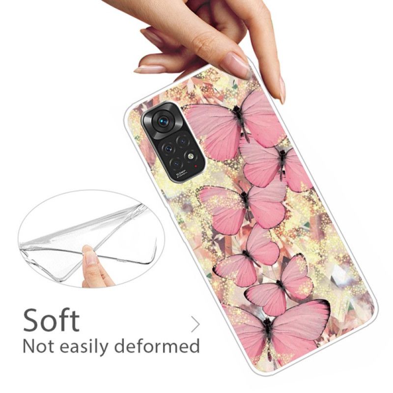 Cover Xiaomi Redmi Note 11 / 11S Kongelige Sommerfugle