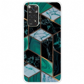 Cover Xiaomi Redmi Note 11 / 11S Marmorgeometri