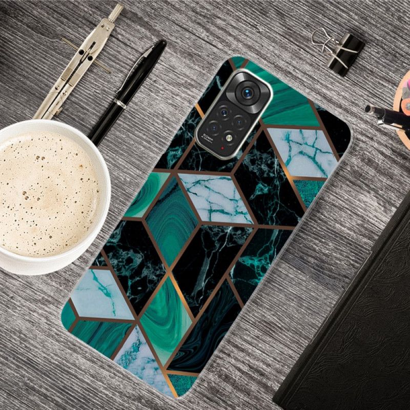 Cover Xiaomi Redmi Note 11 / 11S Marmorgeometri