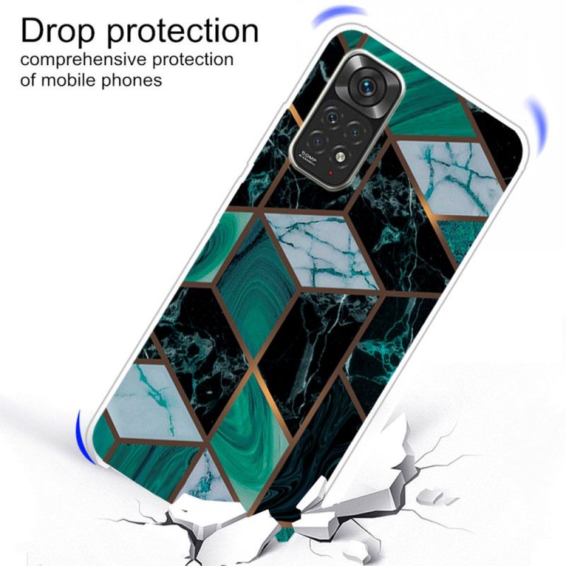 Cover Xiaomi Redmi Note 11 / 11S Marmorgeometri