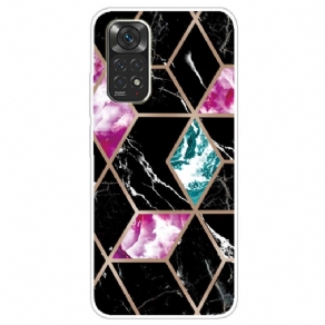 Cover Xiaomi Redmi Note 11 / 11S Marmorgeometri