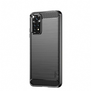 Cover Xiaomi Redmi Note 11 / 11S Mofi Børstet Kulfiber