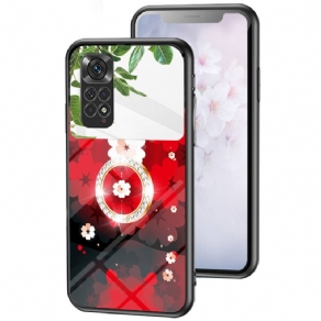 Cover Xiaomi Redmi Note 11 / 11S Spejl Med Roterende Ring