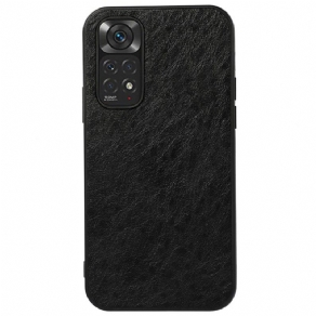 Cover Xiaomi Redmi Note 11 / 11S Tekstureret Kunstlæder