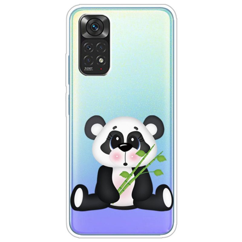 Cover Xiaomi Redmi Note 11 / 11S Transparent Trist Panda