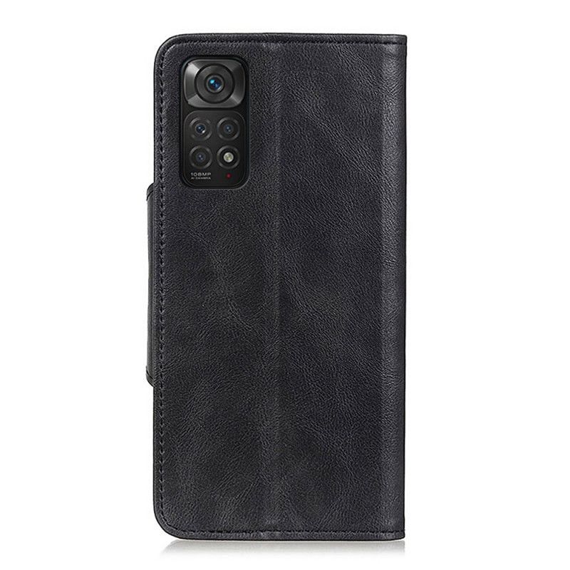 Flip Cover Xiaomi Redmi Note 11 / 11S Faux Læder Knap