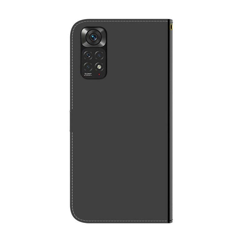 Flip Cover Xiaomi Redmi Note 11 / 11S Imiteret Læderbetrækspejl