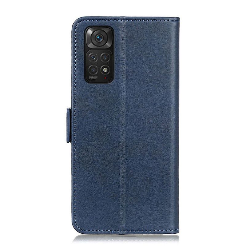 Flip Cover Xiaomi Redmi Note 11 / 11S Læder Cover Dobbeltklap