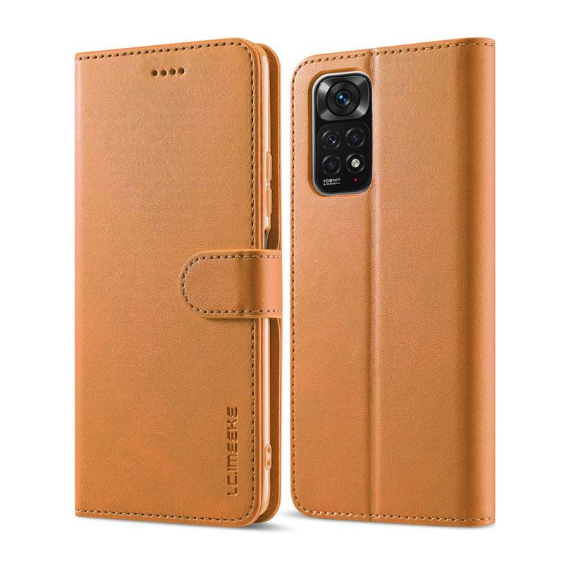 Flip Cover Xiaomi Redmi Note 11 / 11S Lc.imeeke Lædereffekt