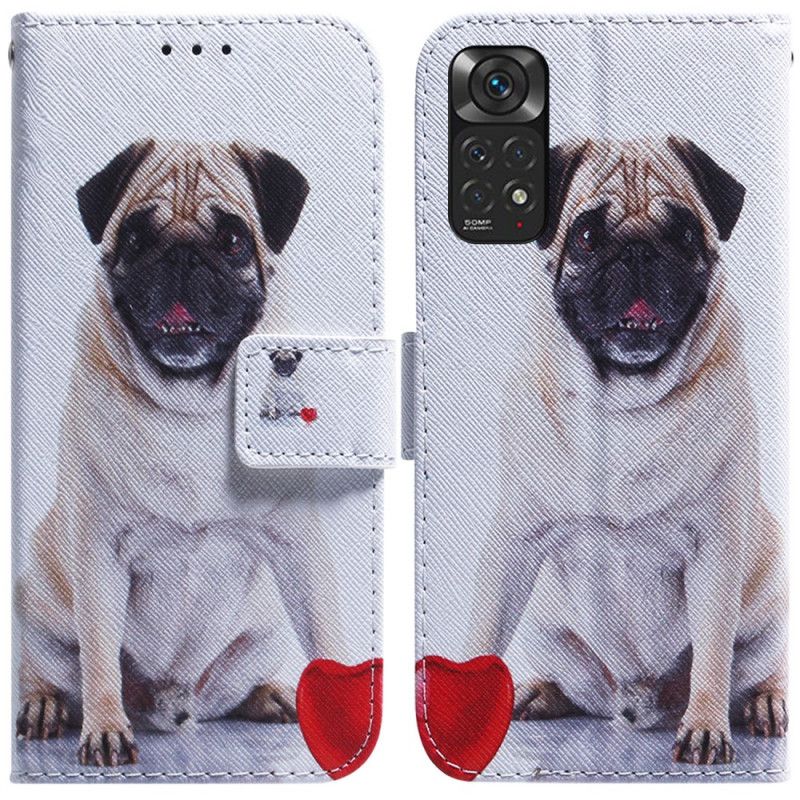 Flip Cover Xiaomi Redmi Note 11 / 11S Pug Dog