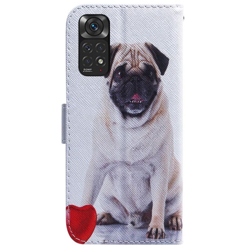 Flip Cover Xiaomi Redmi Note 11 / 11S Pug Dog