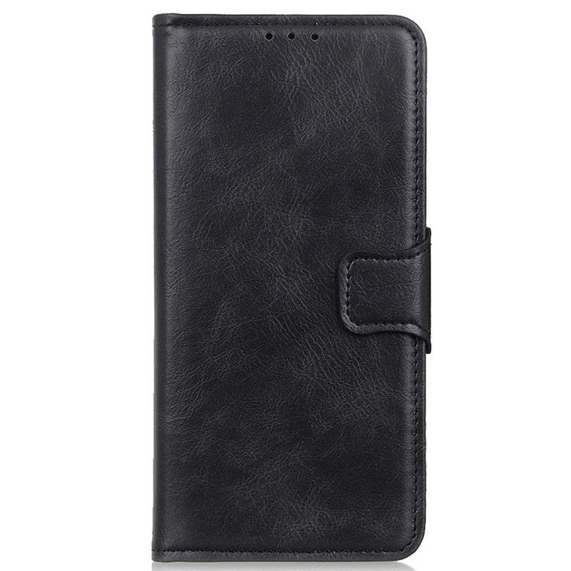 Flip Cover Xiaomi Redmi Note 11 / 11S Vendbar Lås I Lædereffekt