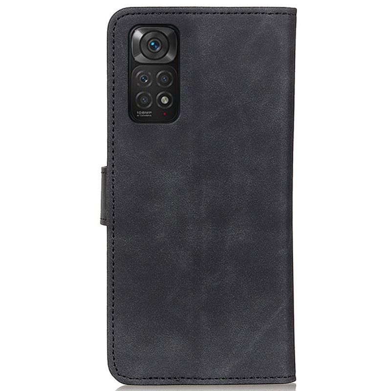 Flip Cover Xiaomi Redmi Note 11 / 11S Vintage Lædereffekt Khazneh