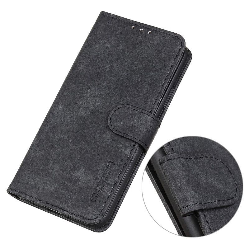 Flip Cover Xiaomi Redmi Note 11 / 11S Vintage Lædereffekt Khazneh