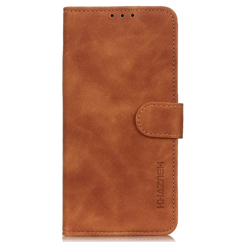 Flip Cover Xiaomi Redmi Note 11 / 11S Vintage Lædereffekt Khazneh