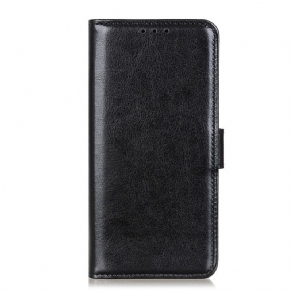 Læder Cover Xiaomi Redmi Note 11 / 11S Iskold Finhed