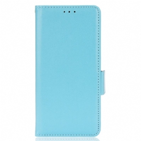 Læder Cover Xiaomi Redmi Note 11 / 11S Lichi Tekstur