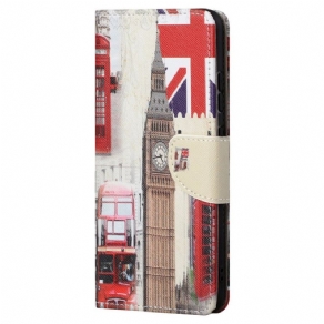 Læder Cover Xiaomi Redmi Note 11 / 11S London Life