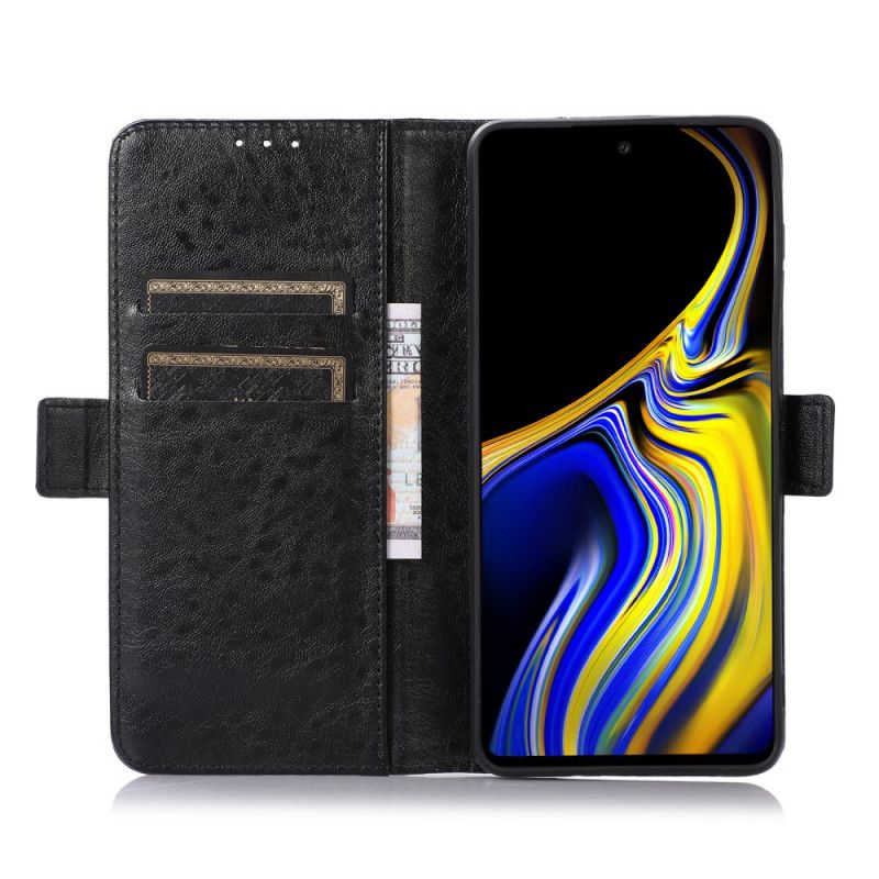 Læder Cover Xiaomi Redmi Note 11 / 11S Subtil Syning