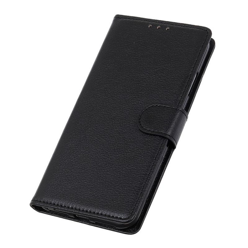 Læder Cover Xiaomi Redmi Note 11 / 11S Traditionelt Litchi