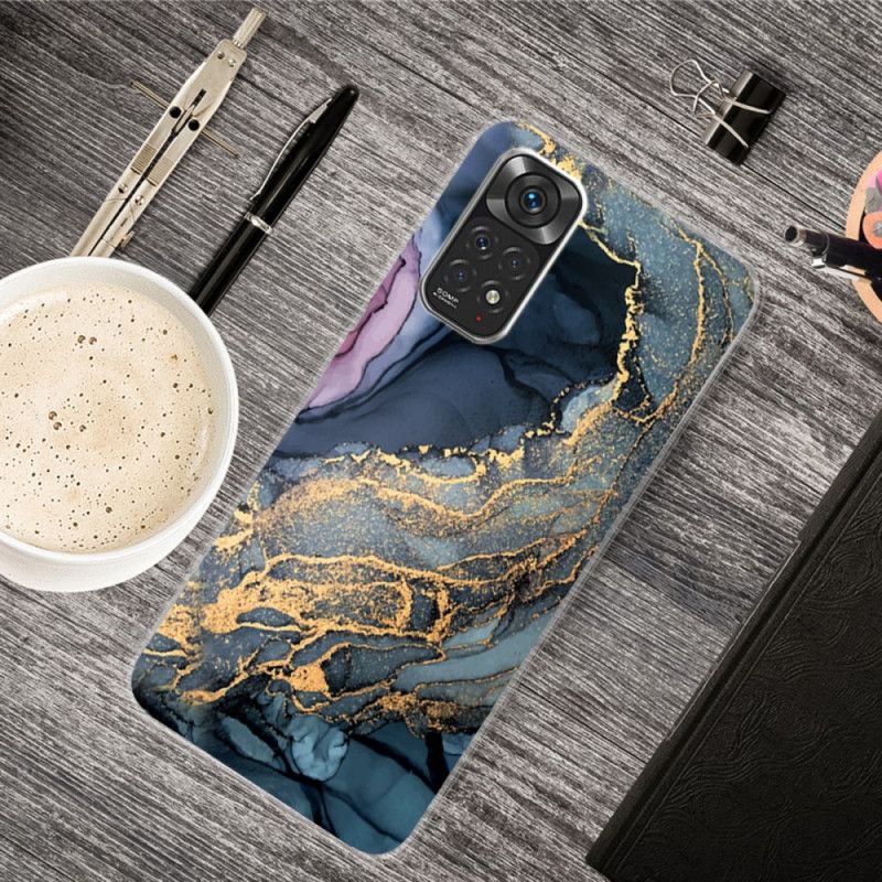 Mobilcover Xiaomi Redmi Note 11 / 11S Marmor Akvarel