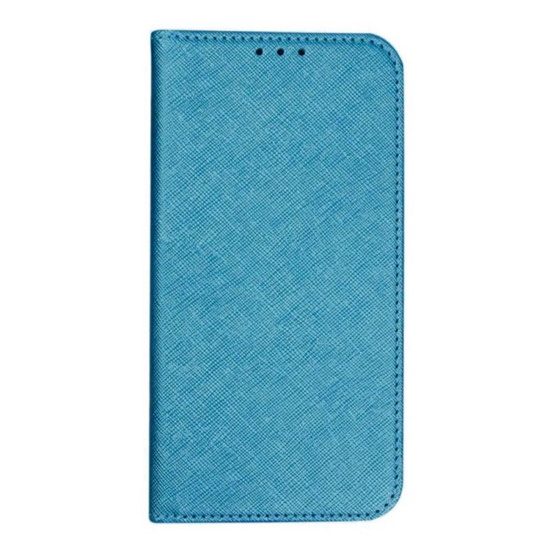 Læder Cover Oneplus 12 5g Telefon Etui Krydstekstur