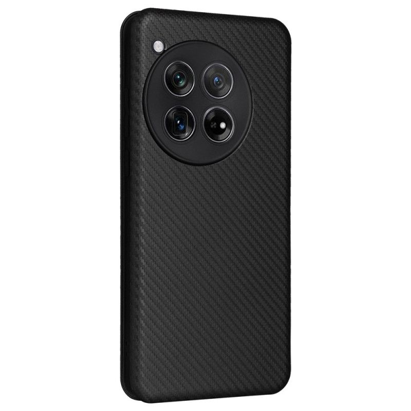 Læder Cover Oneplus 12 5g Telefon Etui Kulfiber