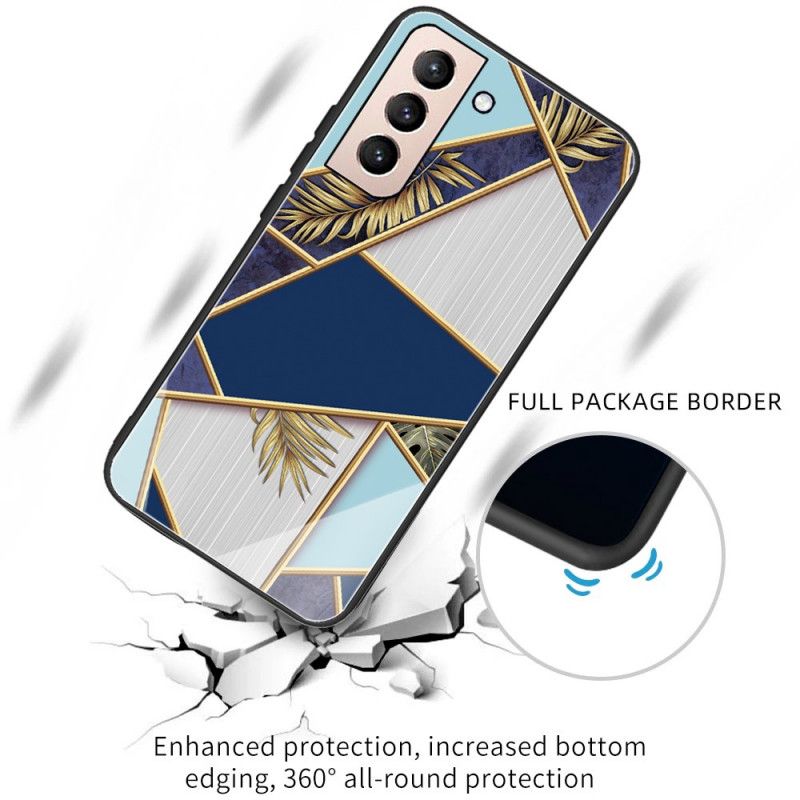 Cover Samsung Galaxy S22 Plus 5G Afvist Geometrisk Marmor