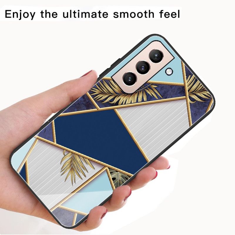 Cover Samsung Galaxy S22 Plus 5G Afvist Geometrisk Marmor