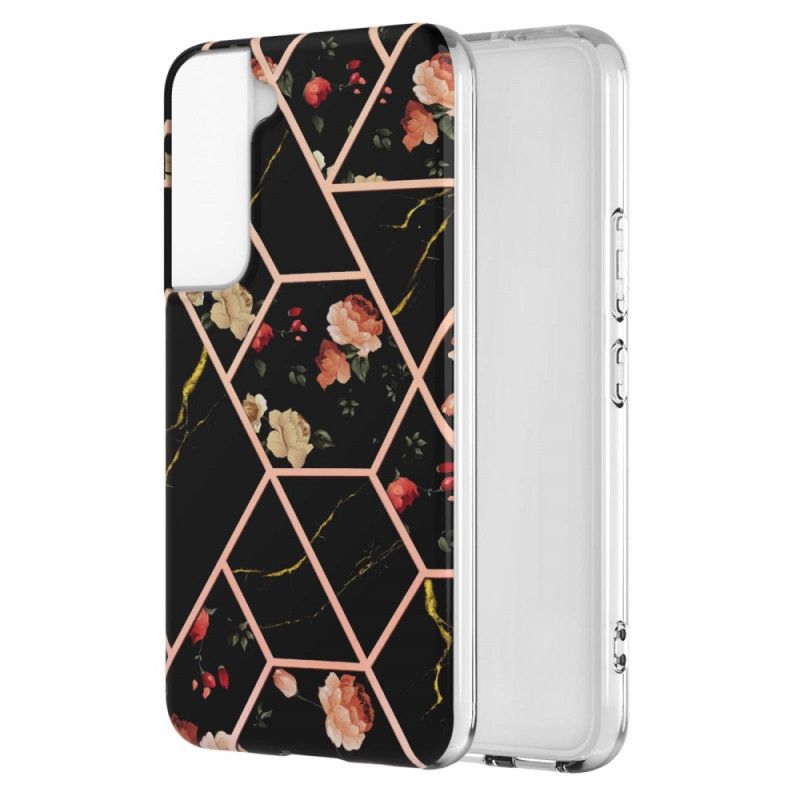 Cover Samsung Galaxy S22 Plus 5G Blomstermarmoreret