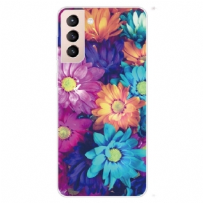 Cover Samsung Galaxy S22 Plus 5G Fleksible Blomster