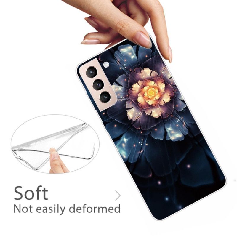 Cover Samsung Galaxy S22 Plus 5G Fleksible Blomster