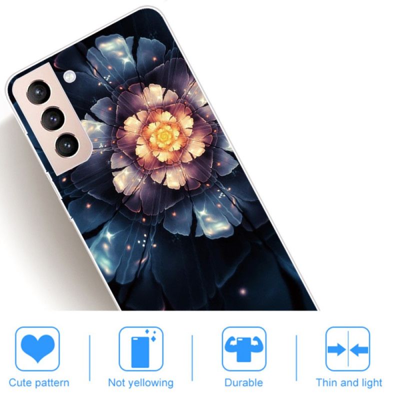 Cover Samsung Galaxy S22 Plus 5G Fleksible Blomster